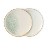 70s ceramics: side plates (set of 2)