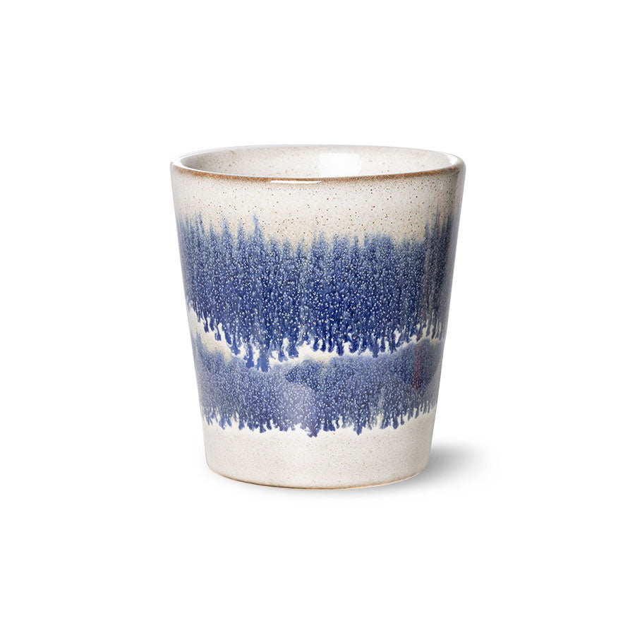 ACE7126 70s ceramics: coffee mug, cosmos