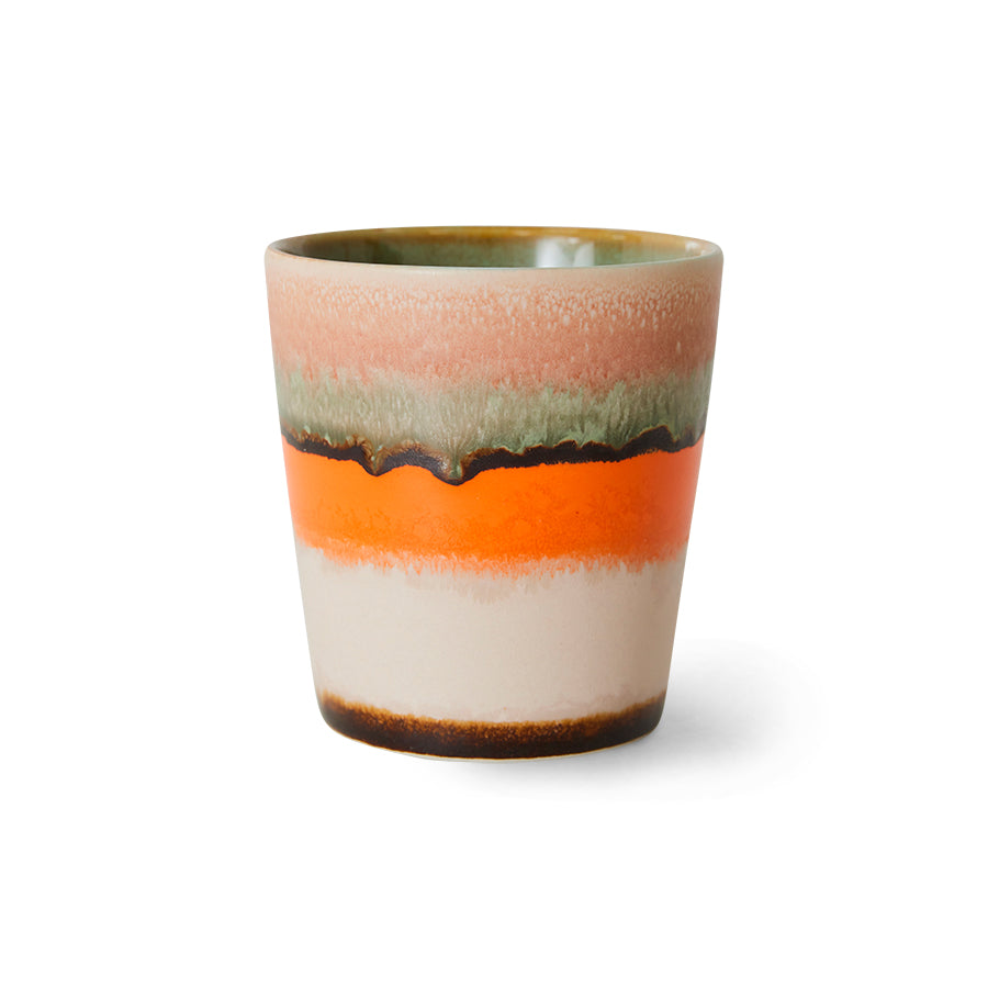 70s ceramics: coffee mug