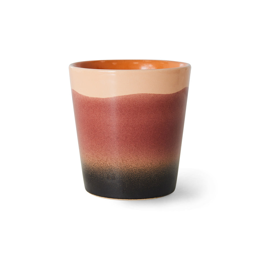 70s ceramics: coffee mug