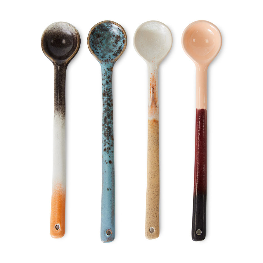70s ceramics: spoons L van HK LIVING