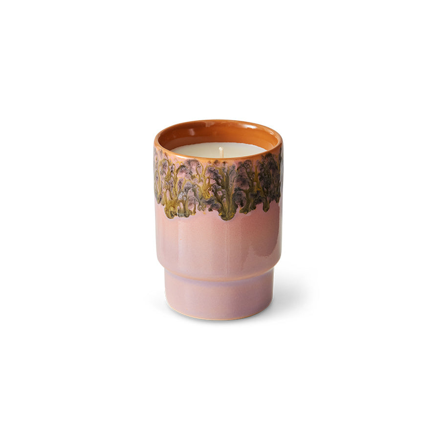 ACS0008 70s ceramics: small scented candle - Miami