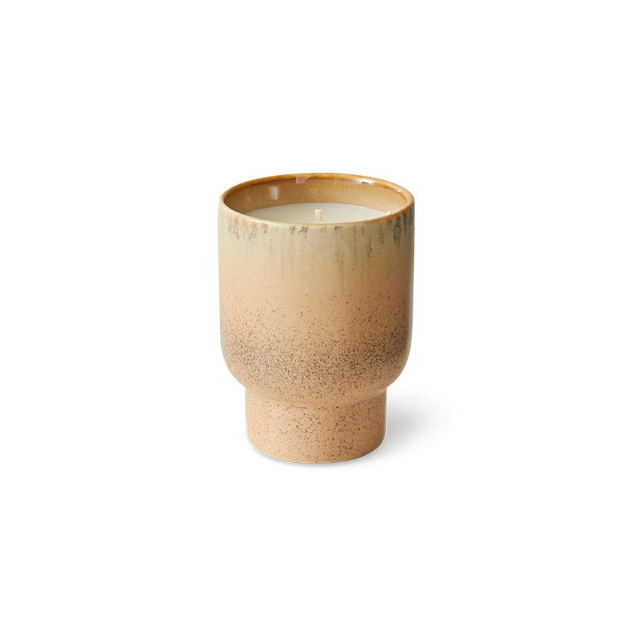 ACS0010 70s ceramics: small scented candle - Vancouver