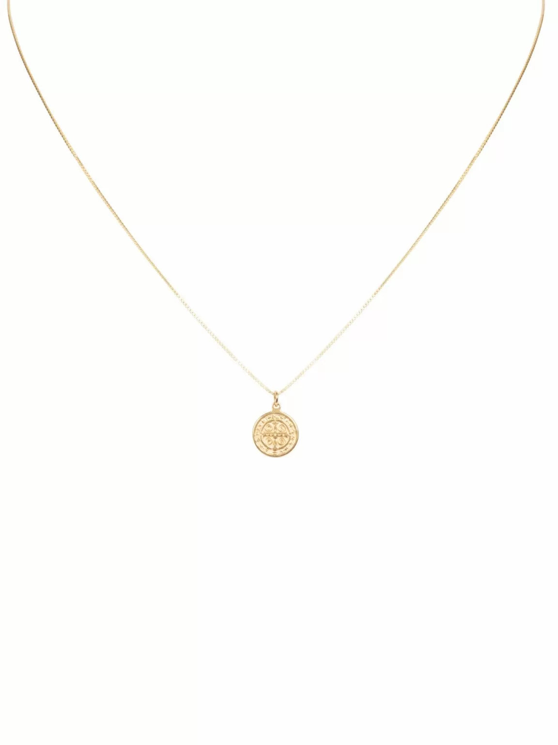 Ketting met mini muntje met opdruk Ellen Beekmans