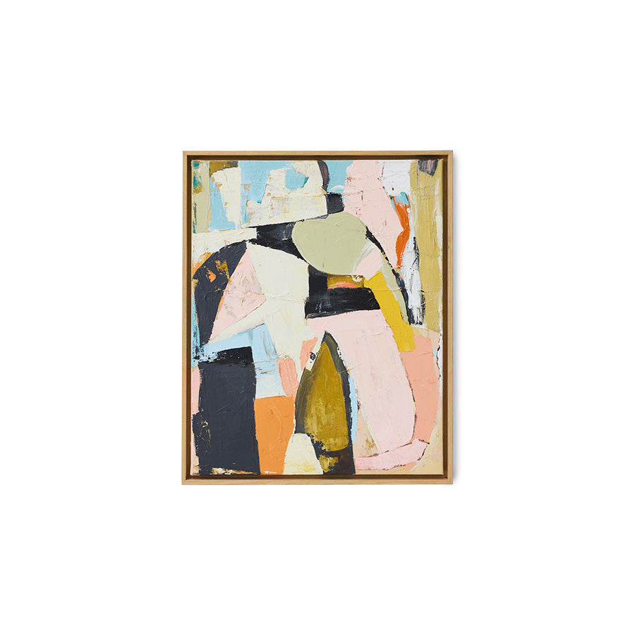 Gerahmtes Kunstwerk "Colour Compliment"