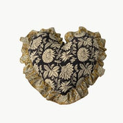 Botanical heart pillow