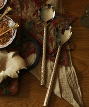 Chameli salad server set in giftbox