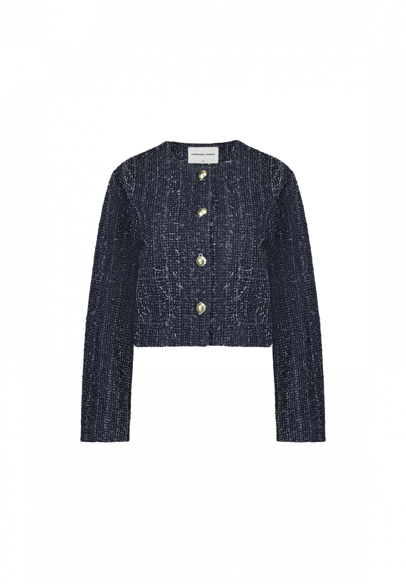 Davis Denim Blazer - Dark Indigo