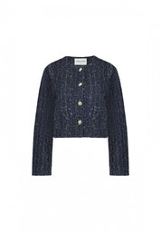 Davis Denim Blazer - Dark Indigo