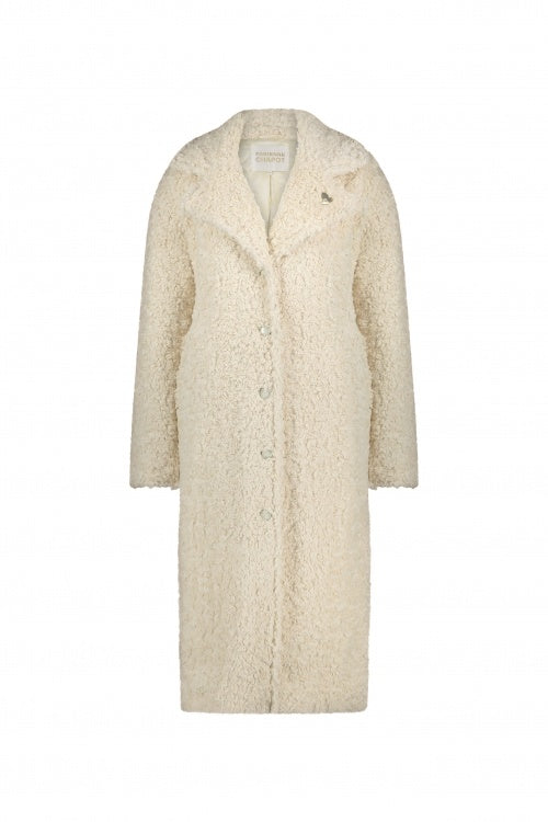 Nicole coat - Cosy white