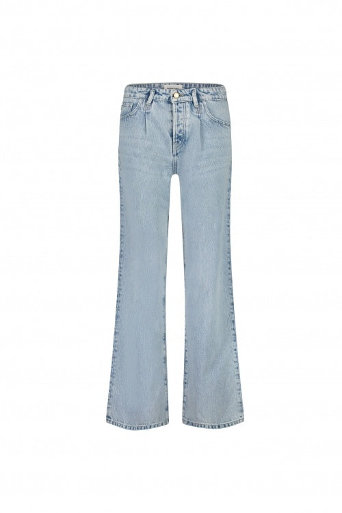 Lucy wide leg jeans - Faded light blue