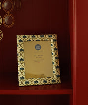 Faina block printed frame