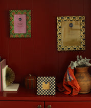 Faina block printed frame