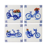 Onderzetters fiets 4 stuks