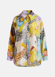 Hila oversized shirt - Combo1 Off White