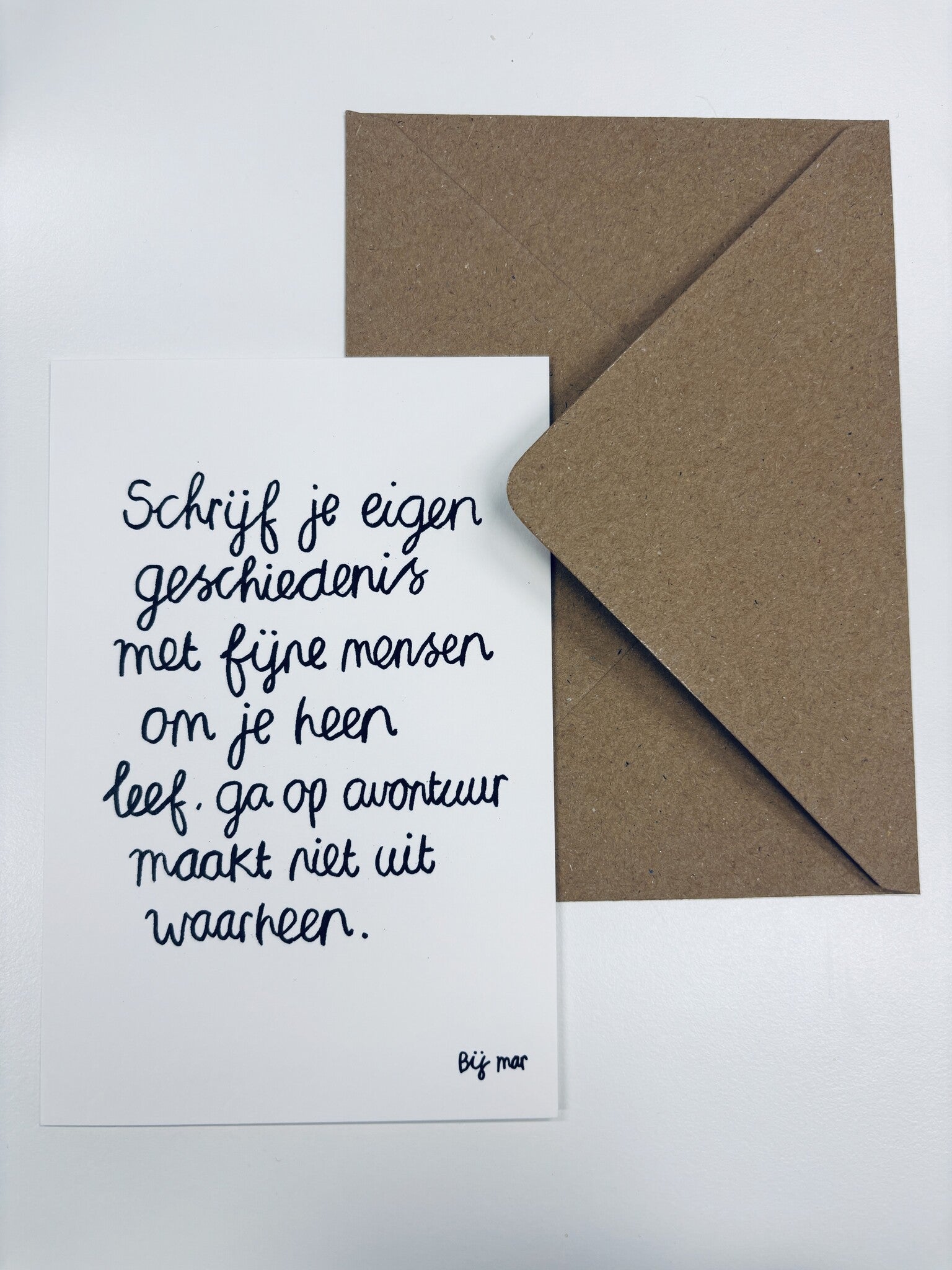 Kaart - Schrijf je eigen geschiedenis