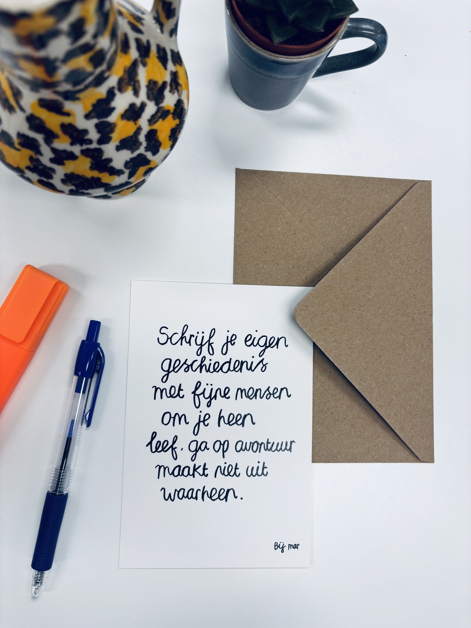 Kaart - Schrijf je eigen geschiedenis