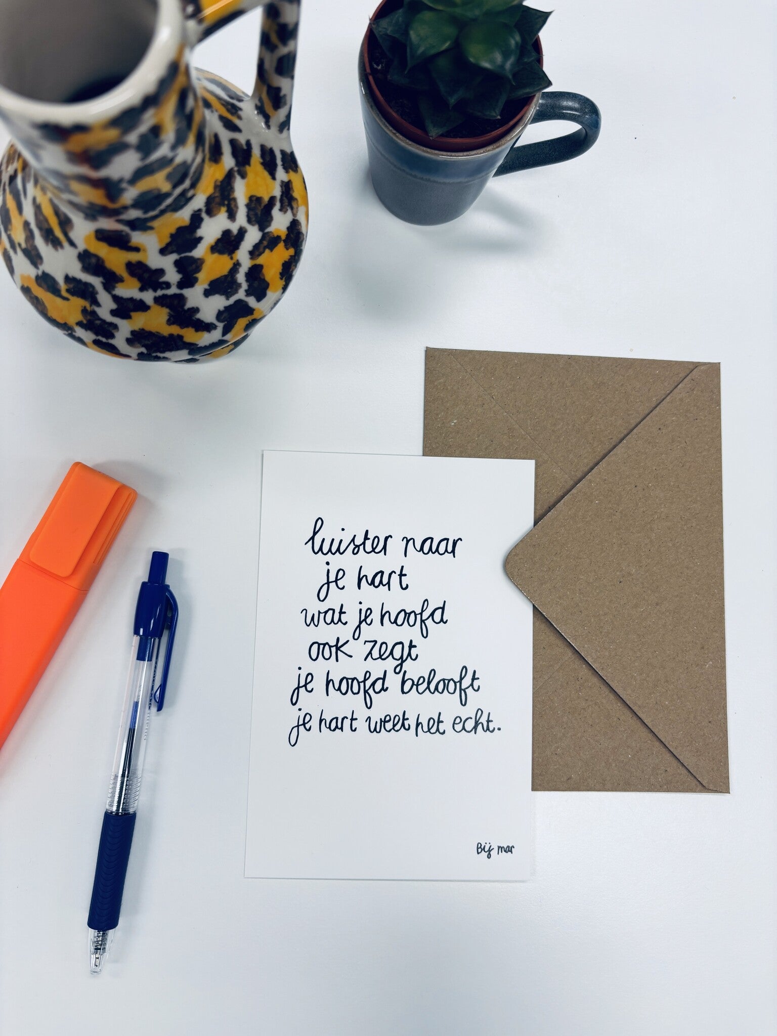 Kaart - Luister naar je hart