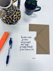 Kaart - Luister naar je hart