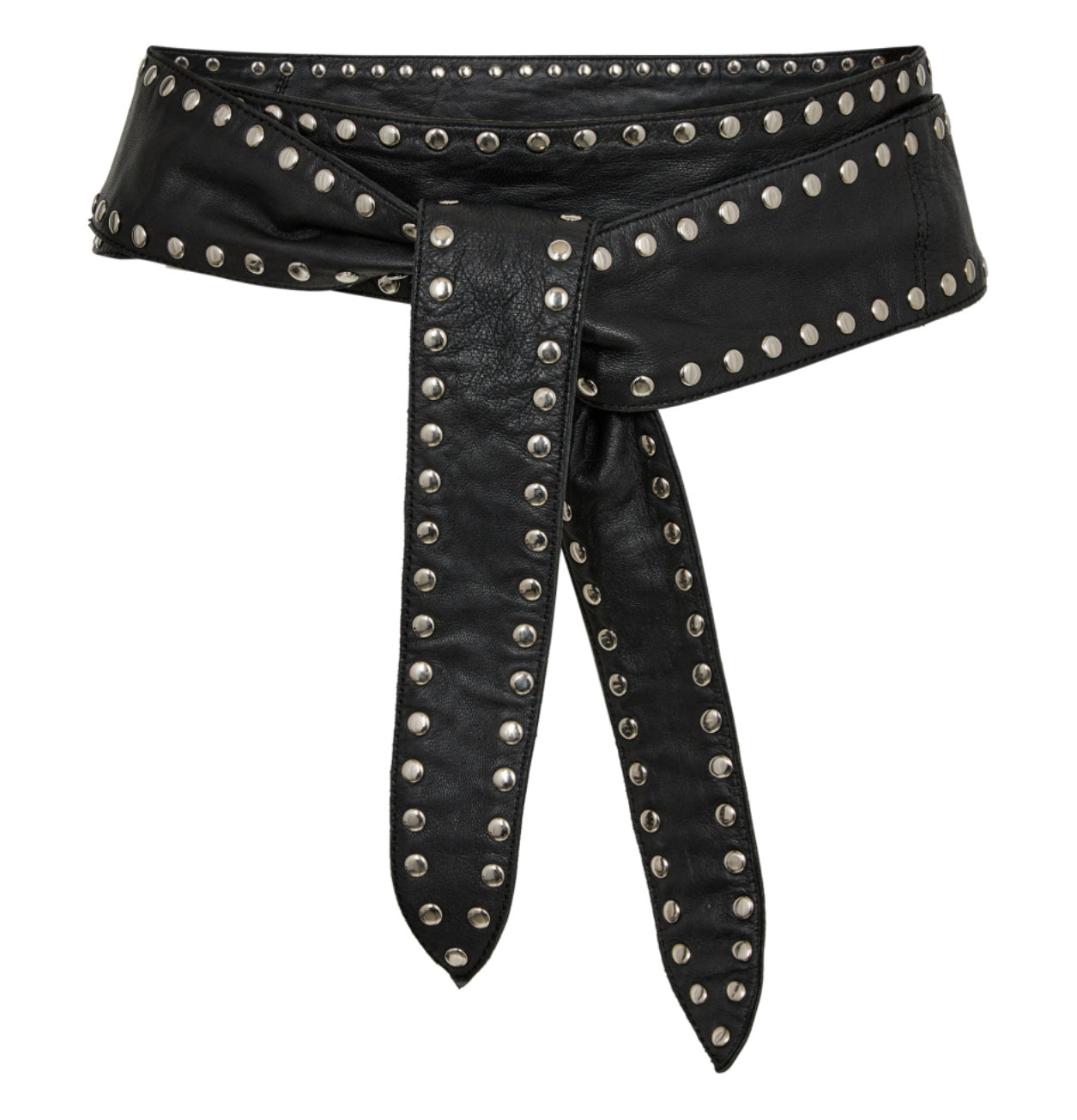 GeorgiaCC Leather Belt - Black