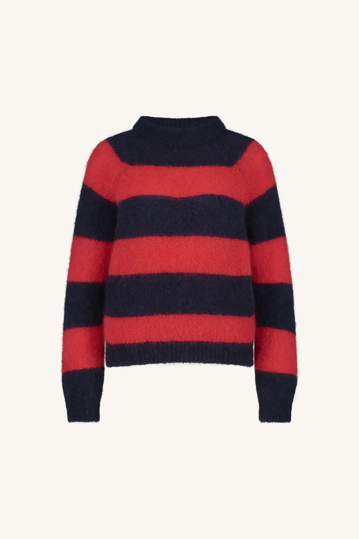 Sian stripe pullover - Lipstick