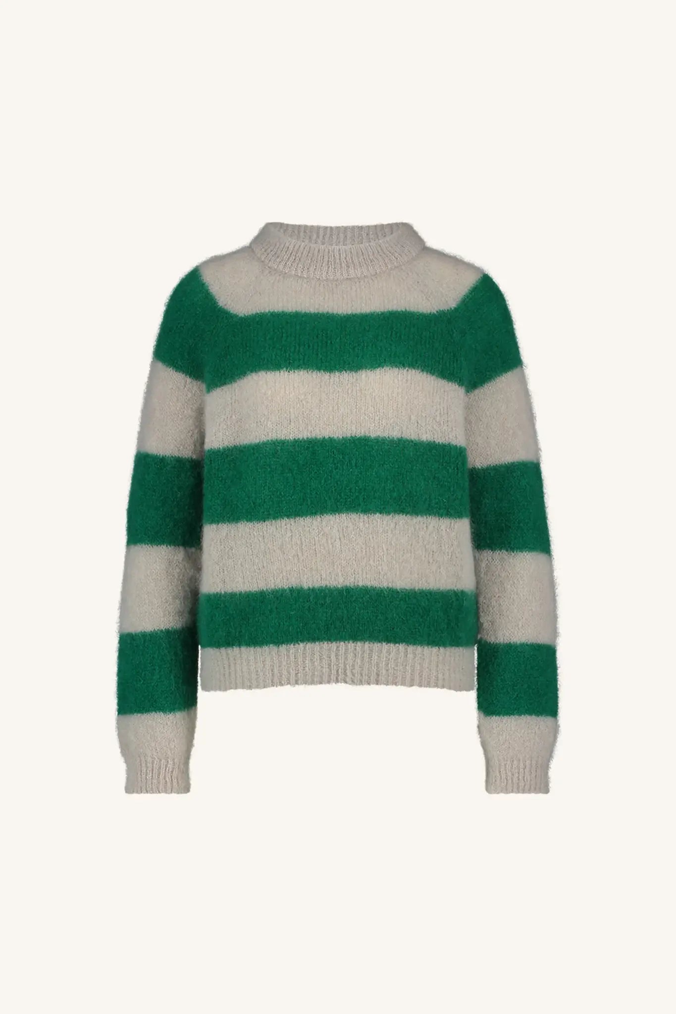 Sian stripe pullover - Evergreen