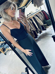 MMLeya Miley Pant - Salute Navy, Long