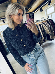 Davis Denim Blazer - Dark Indigo