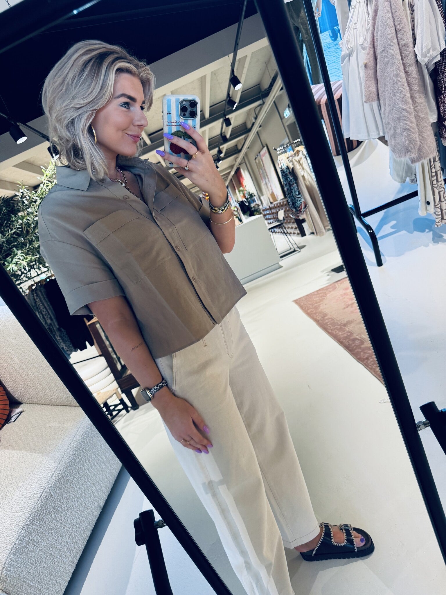 MMHavannah Alexis Shirt - Savannah Tan