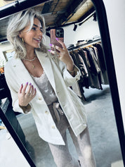 Cara, Jacket - 1010 Off White