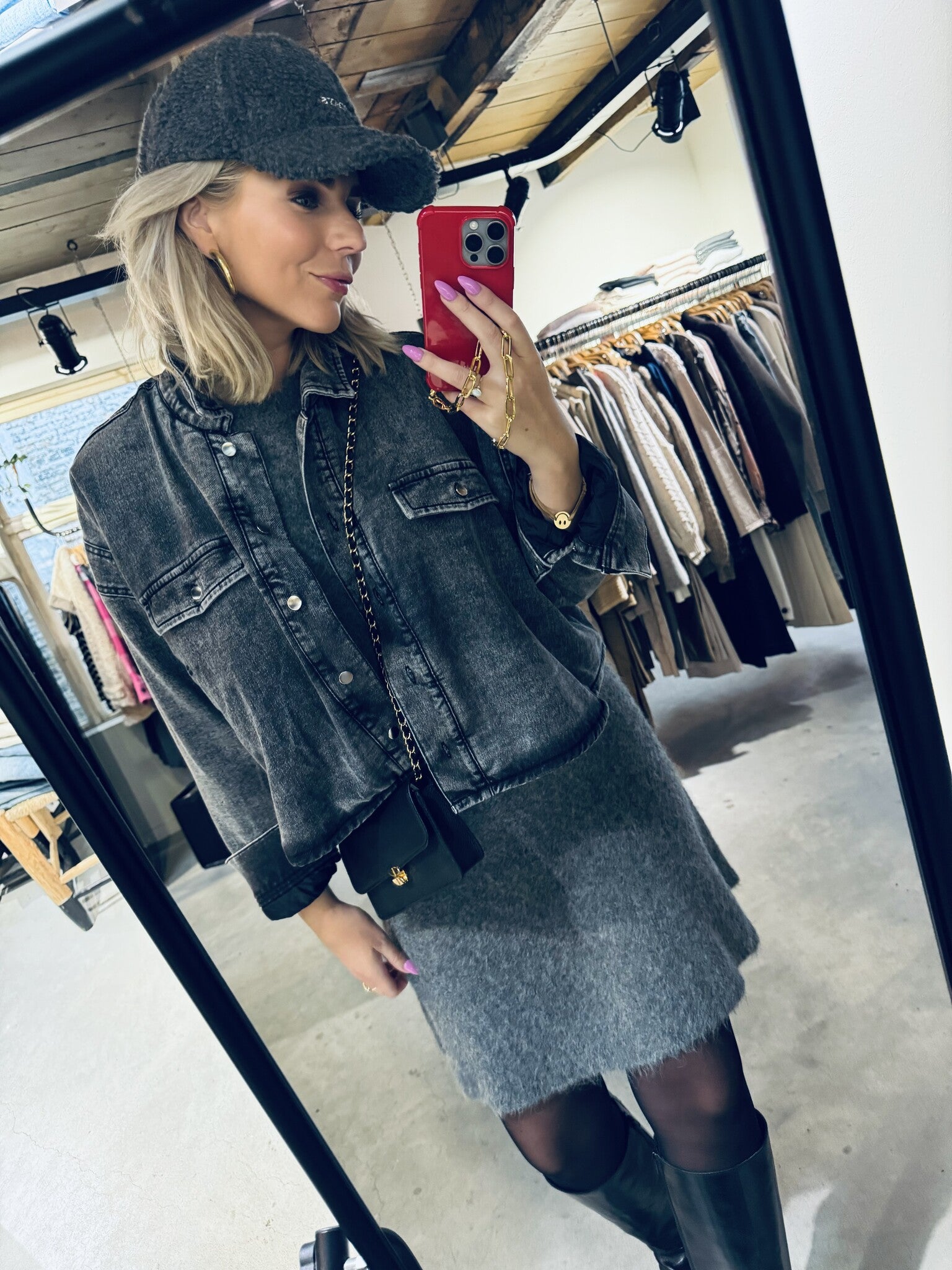 Sajeanne skirt 15425 - Iron Gate