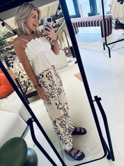 Blooming Trousers - White Alyssum