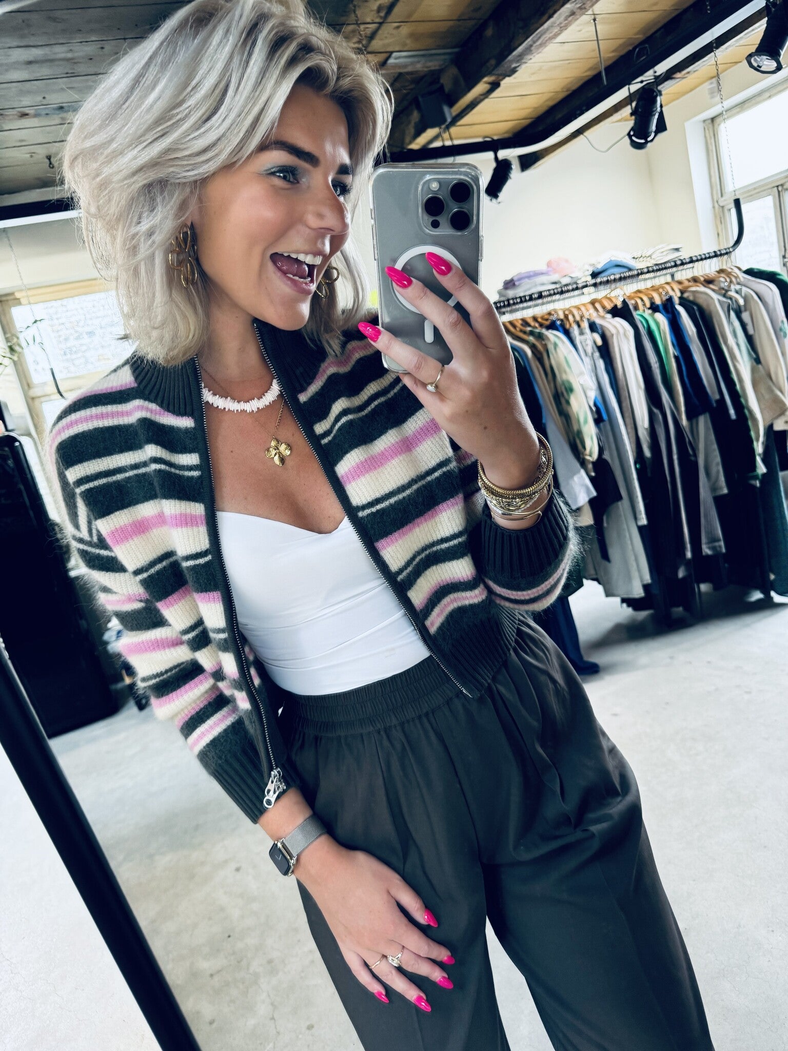 Jeanne cardigan 14945 - Forest Night St.