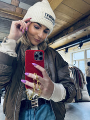 W24B284 beanie - cream