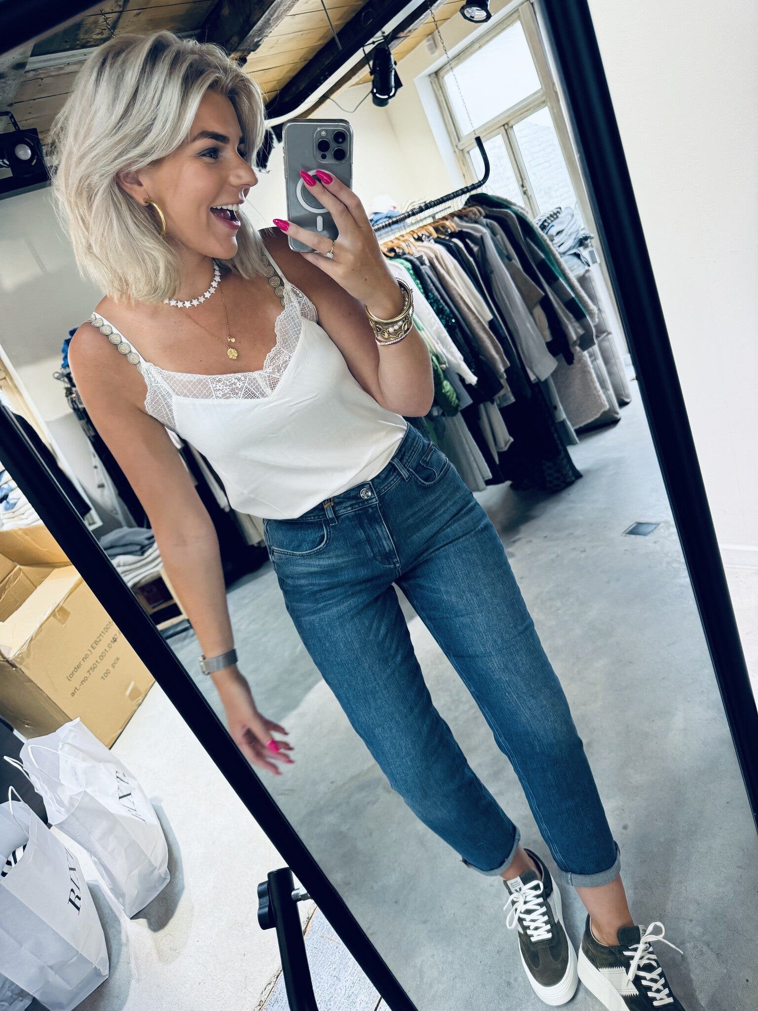 MMElly Galleon jeans - Blue