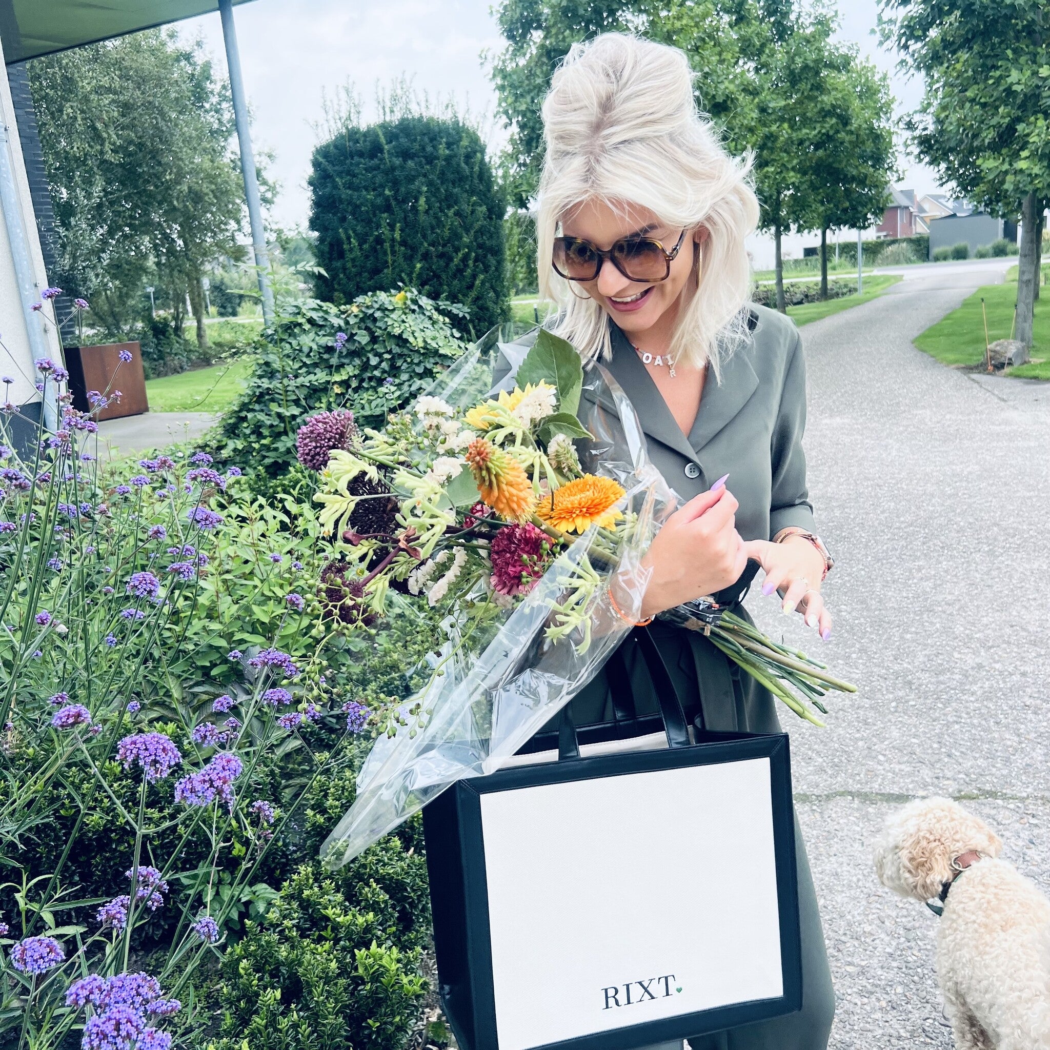 Luxury Canvas/Vegan Leather Bag - RIXT