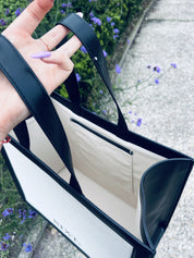Luxury Canvas/Vegan Leather Bag - RIXT