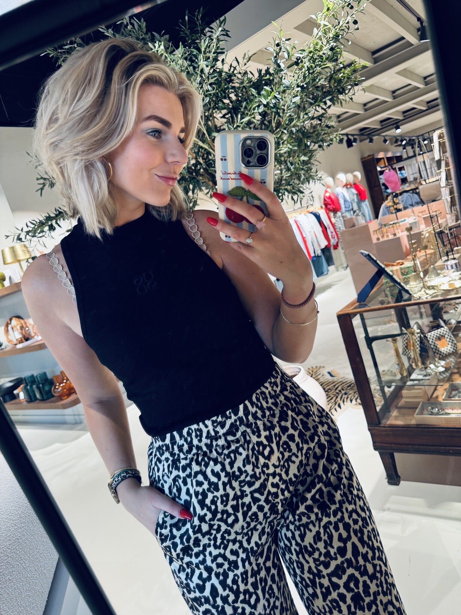 Lako mockneck logo tanktop - Raven