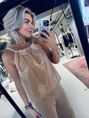 Alisha, top - 92039 LightCamel