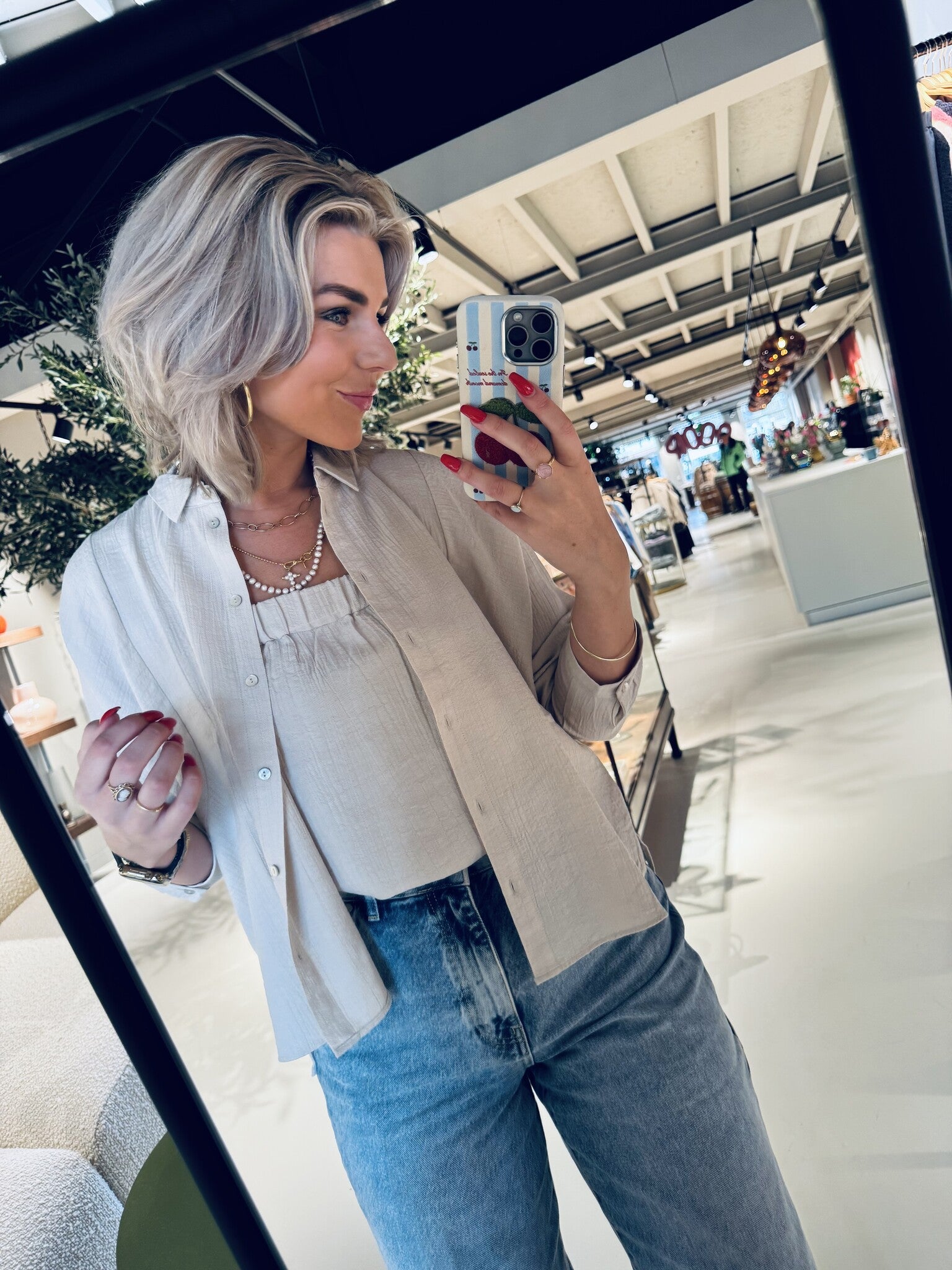 Rosan Blouse - Creme