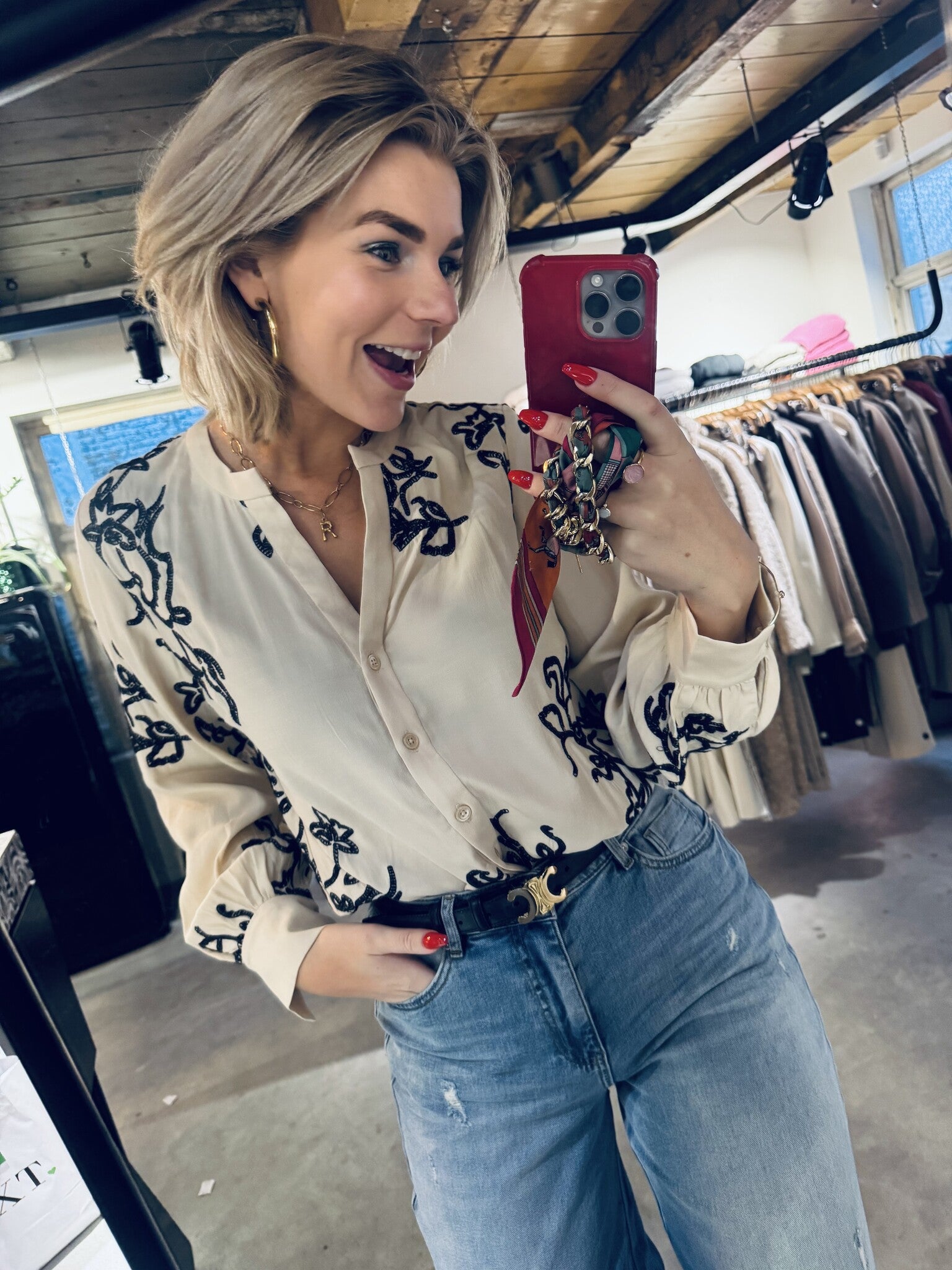 Naja, shirt - 1165 Sand