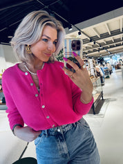 VITO19EE25 Gilet - Rose Fluo Chine