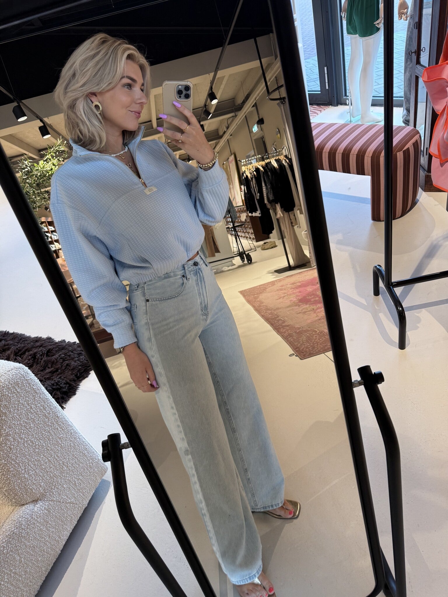 3227-7973 Skater Loose Z - Mauroi Bright - Snow bleached