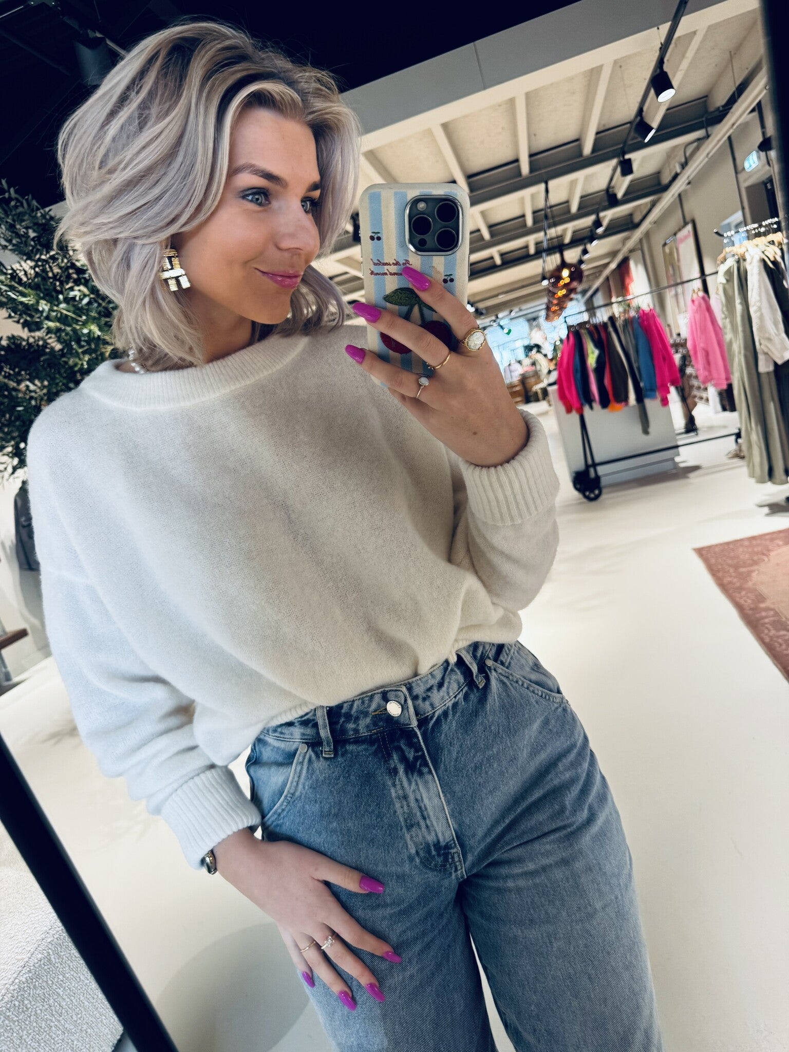 VITO18EE25 Pull - Blanc