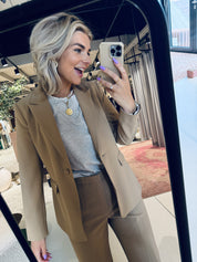 MMLeonora Miley Blazer - Tannin