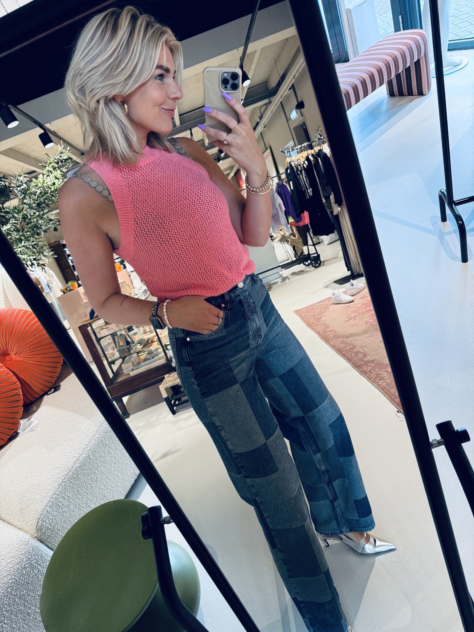 Ijeans patchwork jeans - Macauba