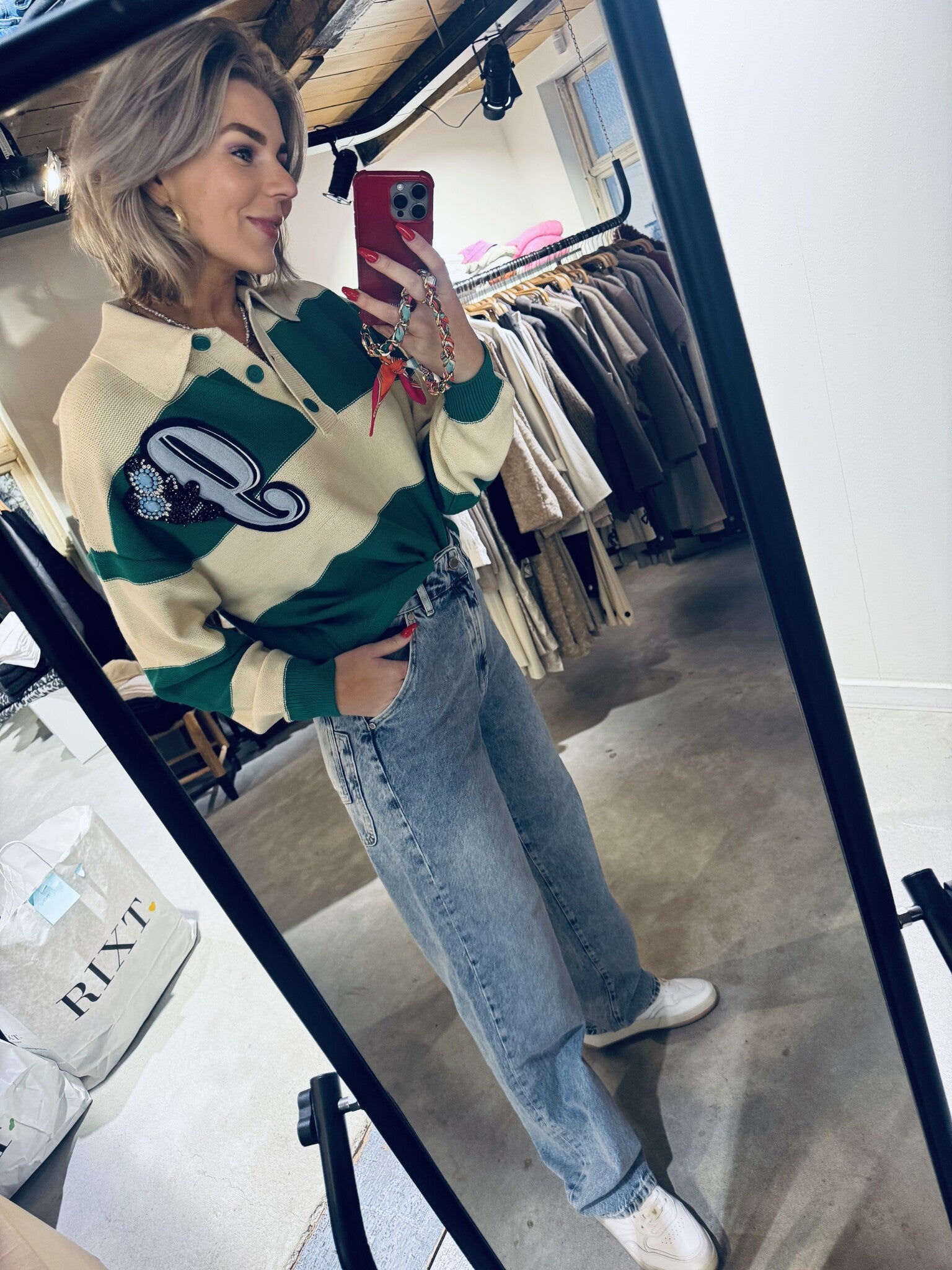 Harmless straight leg jeans - Aqua Blue