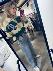 Harmless straight leg jeans - Aqua Blue