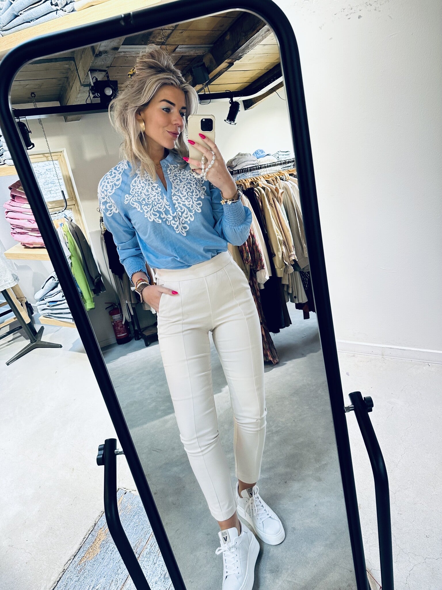 Mare, high waist regular - 2008 Creamy