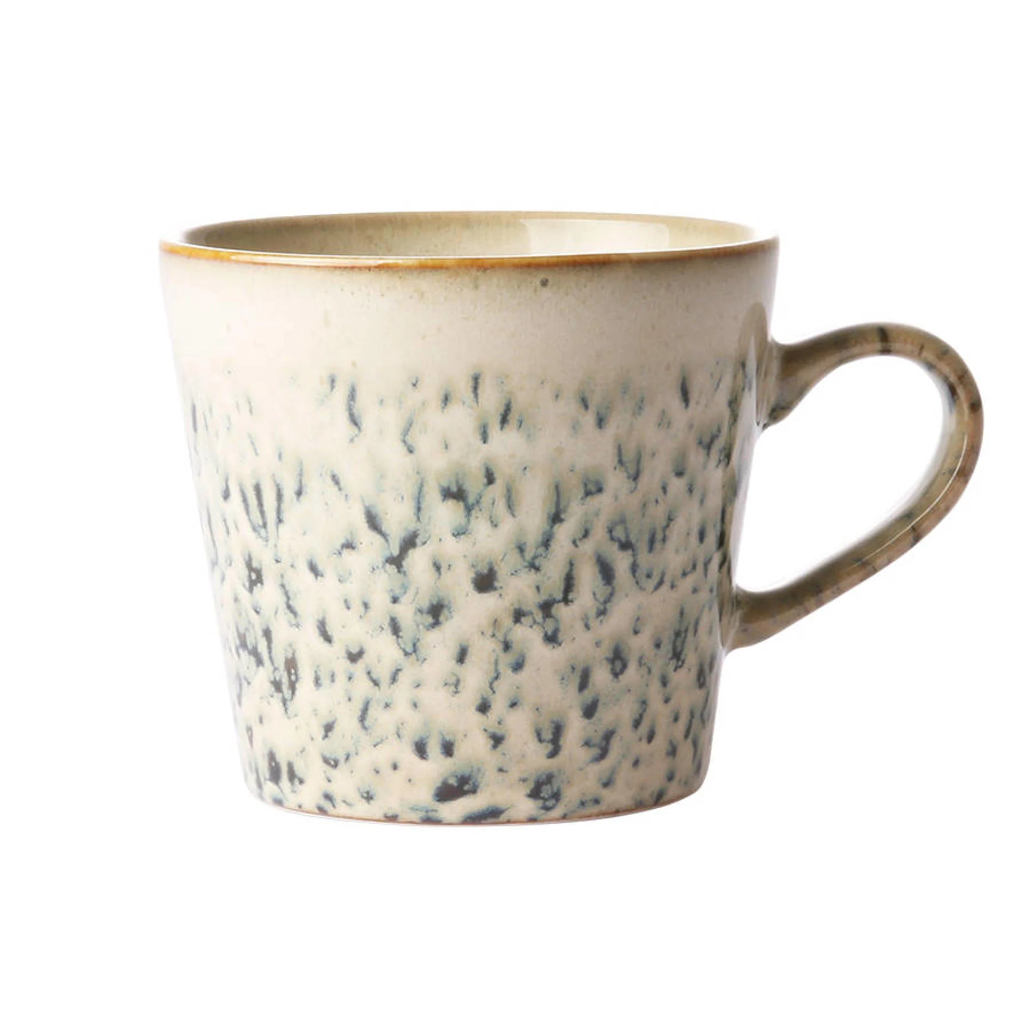 ACE6866 70s ceramics: cappuccino mug, hail